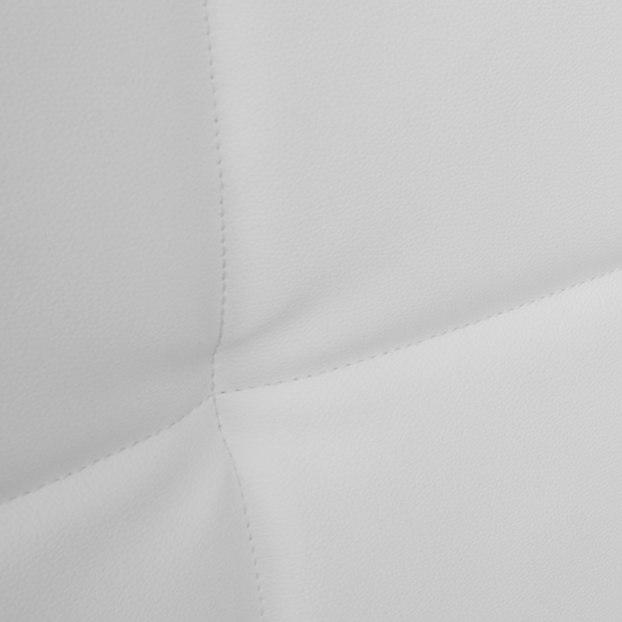 Voir la diapositive 6 : ID MARKET Lit double charlotte avec tête de lit et sommier 160 x 200 cm pvc blanc