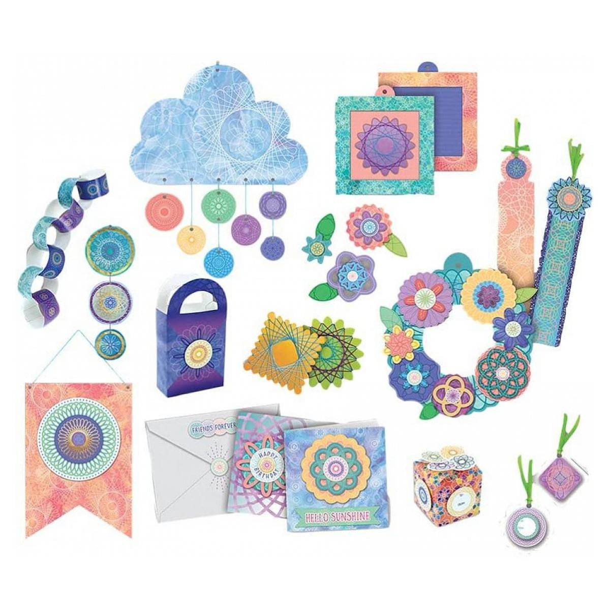 SILVERLIT Spirograph craft kit coffret d'activités