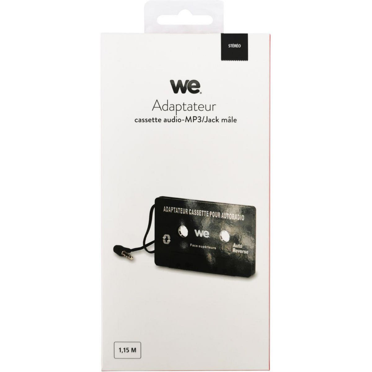 D2 Adaptateur Cassette vers JACK autoradio MP3