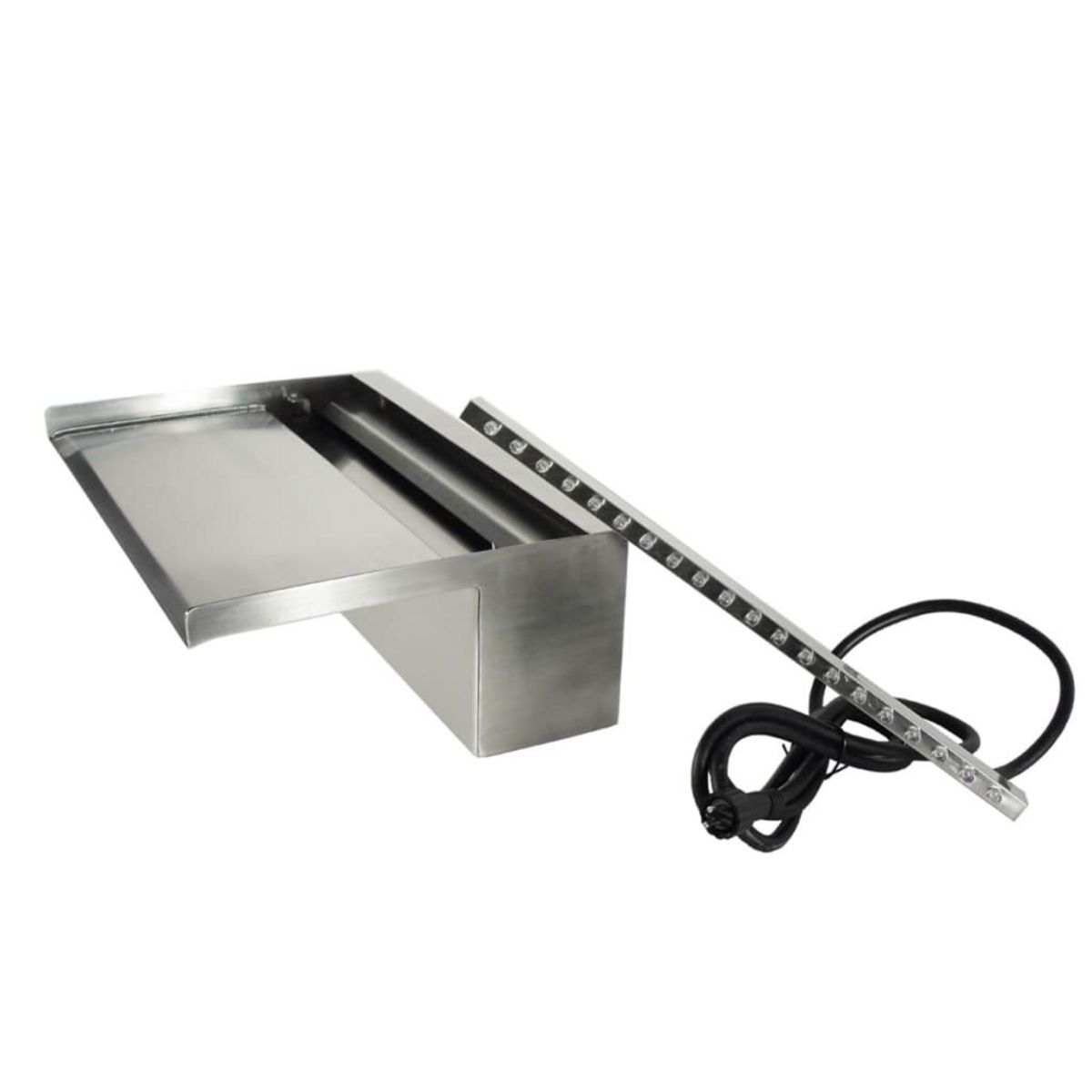 Ubbink Cascade de piscine Niagara 20 LED en inox 30 cm - Ubbink