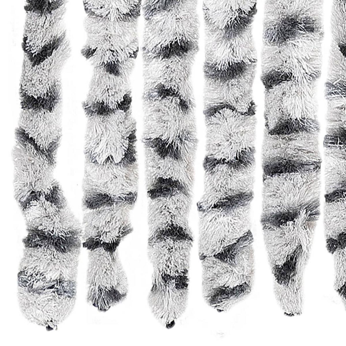 VIDAXL Moustiquaire Gris clair et gris fonce 56x185 cm Chenille