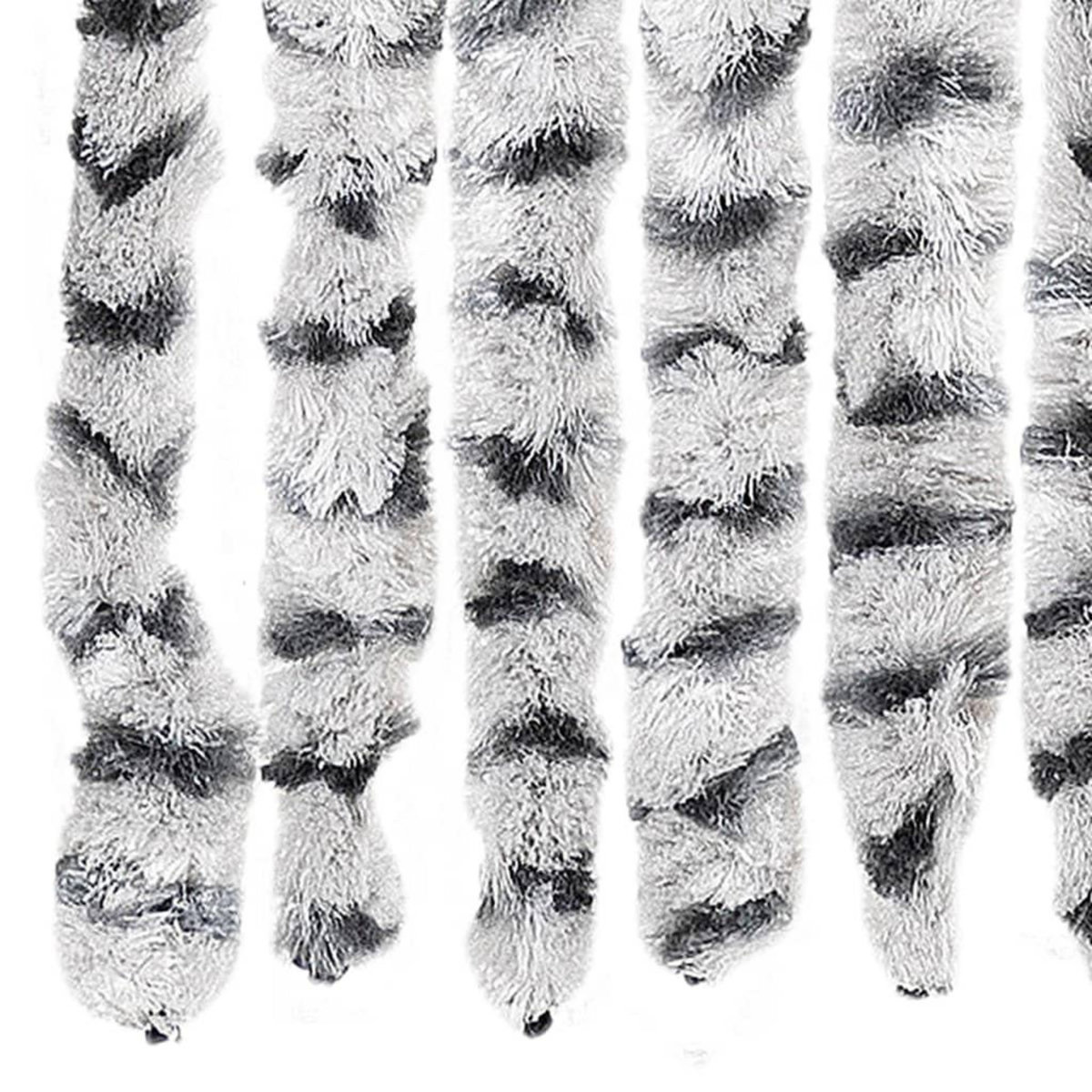 VIDAXL Moustiquaire Gris clair et gris fonce 56x185 cm Chenille