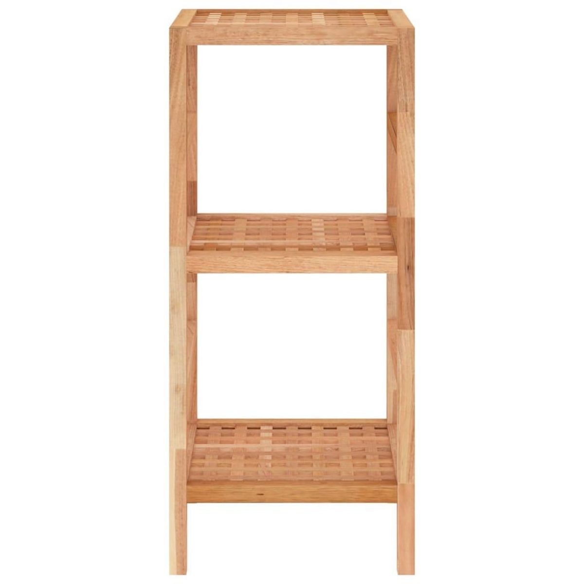 VIDAXL Etagere de salle de bain 35,5x35,5x79 cm Bois massif de noyer