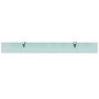 Voir la diapositive 4 : VIDAXL Etageres murales 2 pcs Verre 90 x 10 cm 8 mm