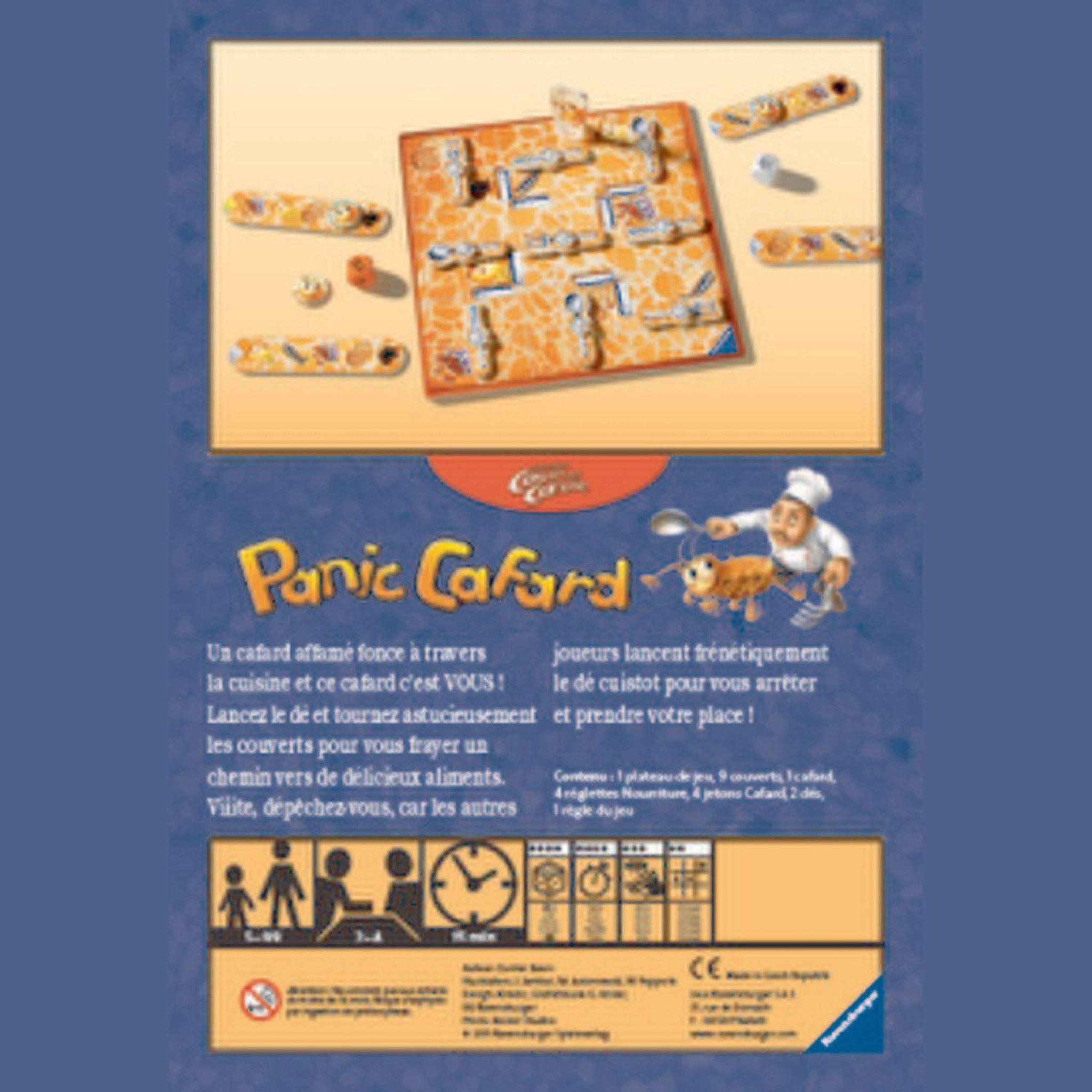 Voir la diapositive 3 : RAVENSBURGER Jeu Panic Cafard Coup de coeur