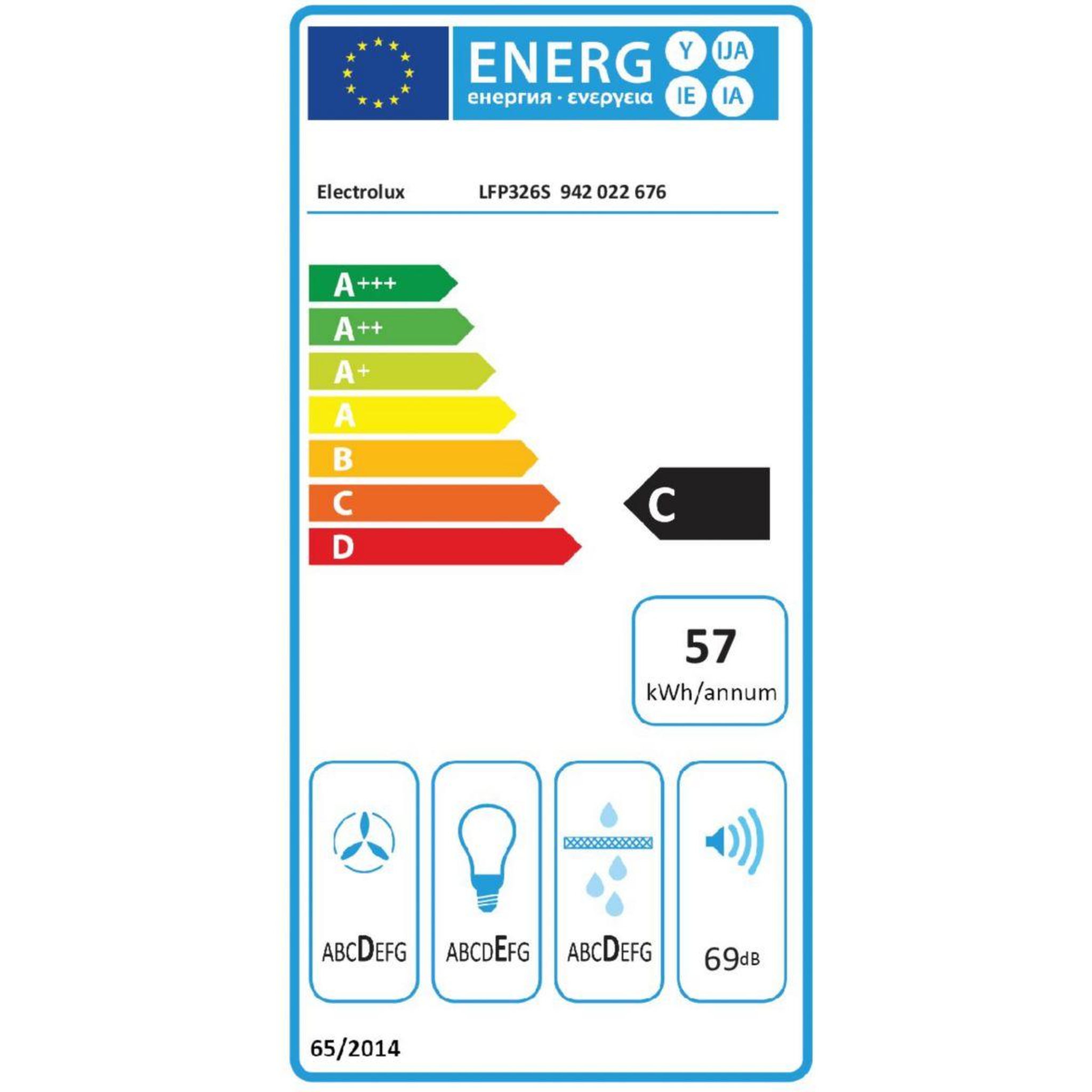 Voir la diapositive 6 : ELECTROLUX Hotte tiroir lfp326s led