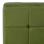 VIDAXL Chaise de relaxation 65x79x87 cm Vert clair Velours