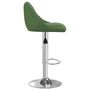 Voir la diapositive 4 : VIDAXL Tabouret de bar Vert fonce Velours