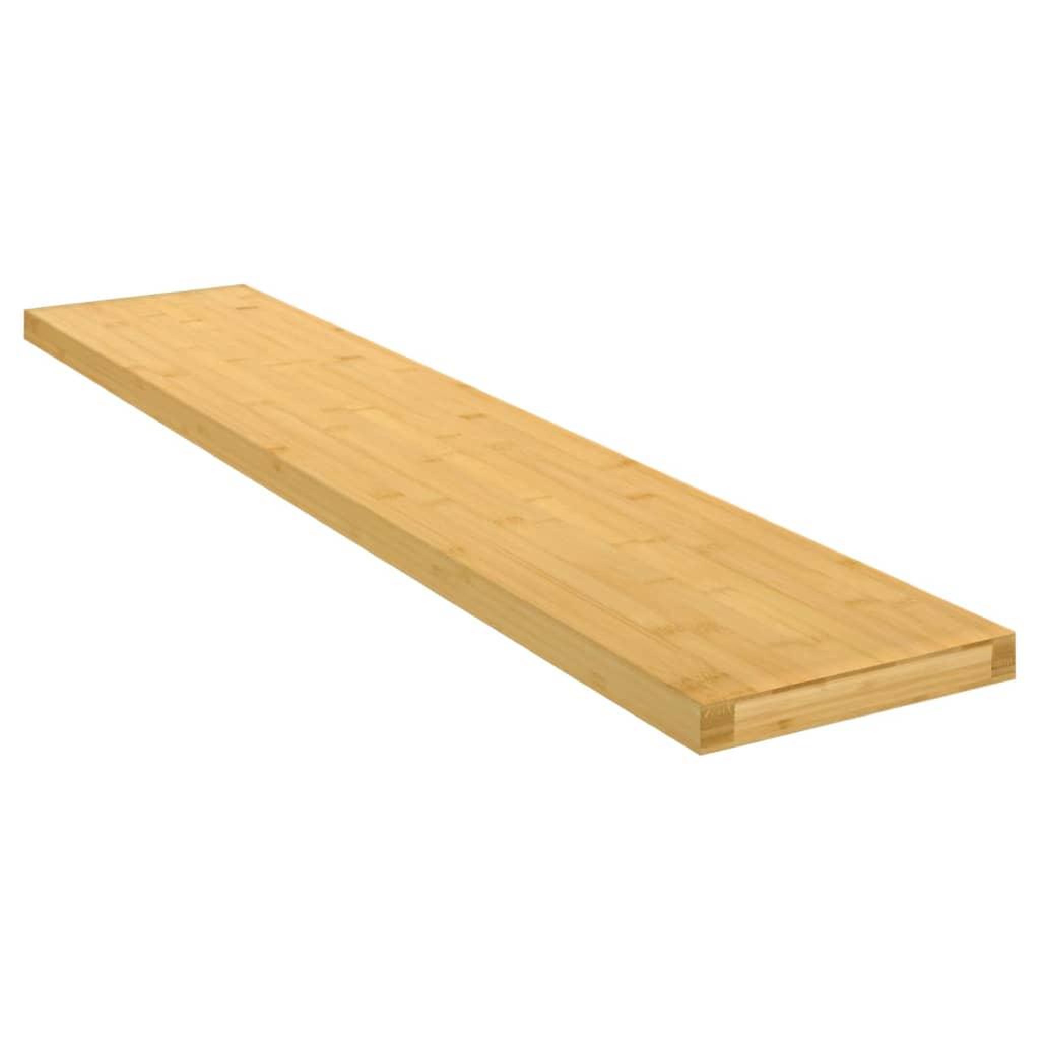 VIDAXL Etagere murale 100x20x4 cm bambou