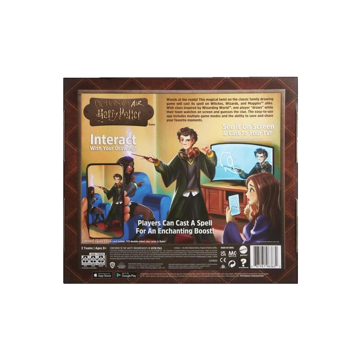 MATTEL GAMES Jeu de société Mattel Pictionary Harry Potter multicolore