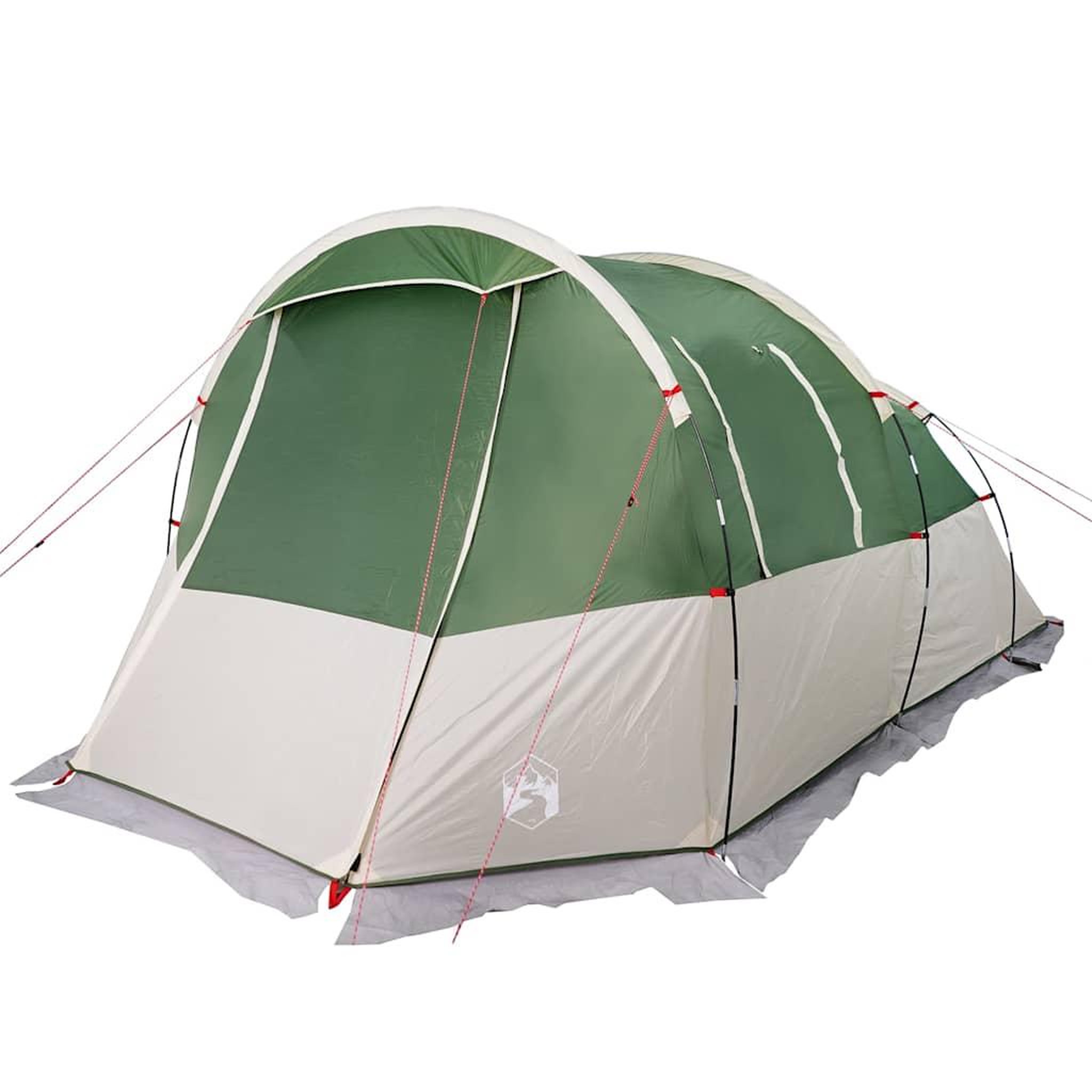 Voir la diapositive 5 : VIDAXL Tente de camping tunnel 4 personnes vert impermeable