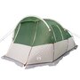 Voir la diapositive 5 : VIDAXL Tente de camping tunnel 4 personnes vert impermeable