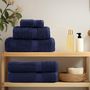 Voir la diapositive 3 : VIDAXL Serviettes de douche de qualité supérieure SOLUND 2 pcs