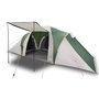 Voir la diapositive 2 : VIDAXL Tente familiale a dome 6 personnes vert impermeable