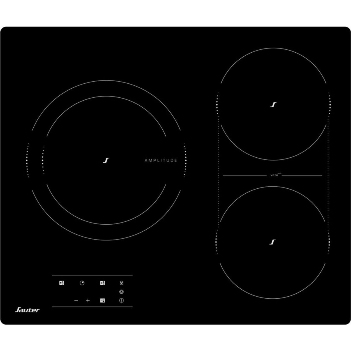 Sauter Plaque vitrocéramique SPV264HB Horizone