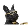 Voir la diapositive 6 : Paris Prix Vide-Poche Statuette  Bulldog  23cm Noir
