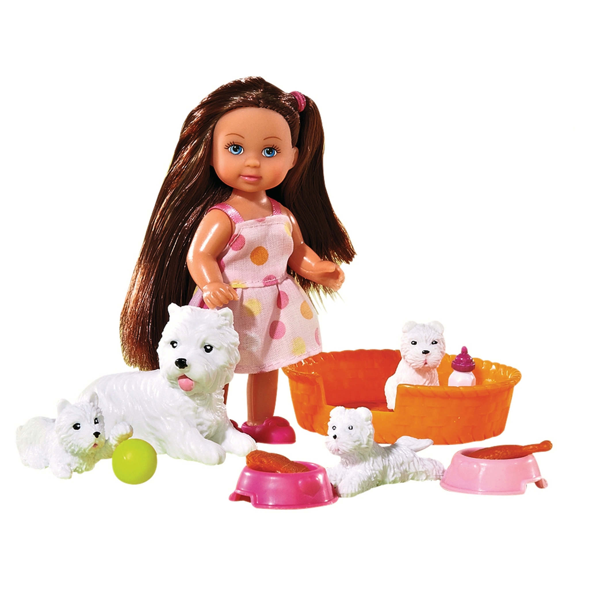 SMOBY Poupée l'amie des animaux Evi love