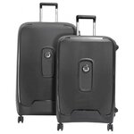 Delsey Set de 2 valises Delsey. Coloris disponibles : Orange, Rose, Noir