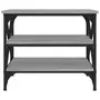 VIDAXL Table d'appoint Sonoma gris 55x38x45 cm Bois d'ingenierie
