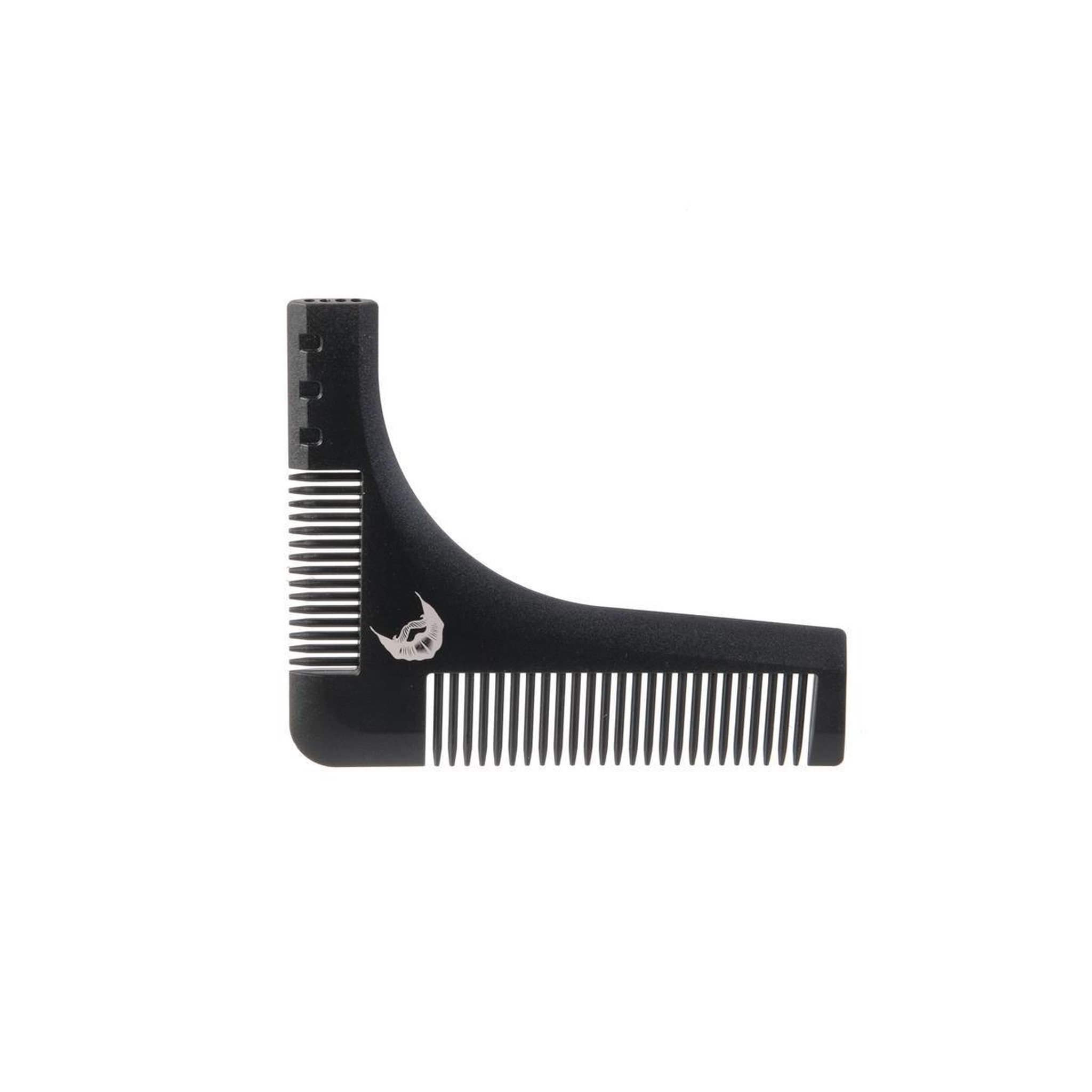 Cosmetic Club Peigne sculptant pour barbe  3 en 1  15cm noir