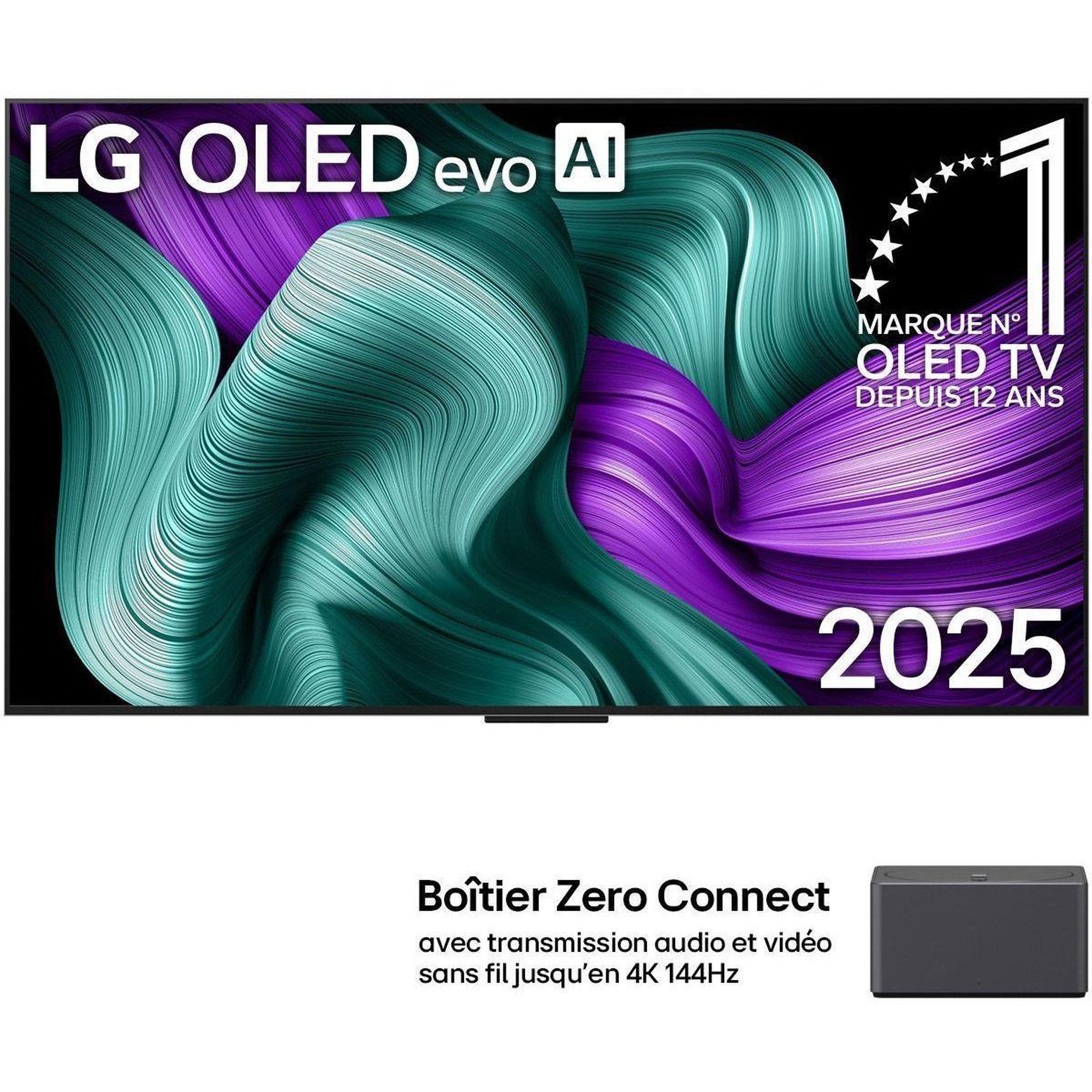 Voir la diapositive 2 : LG Tv oled 97m5 2025 (245cm)