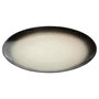 Voir la diapositive 2 : SECRET DE GOURMET Lot de 6 Assiettes Plates  Jem  28cm Noir & Argent