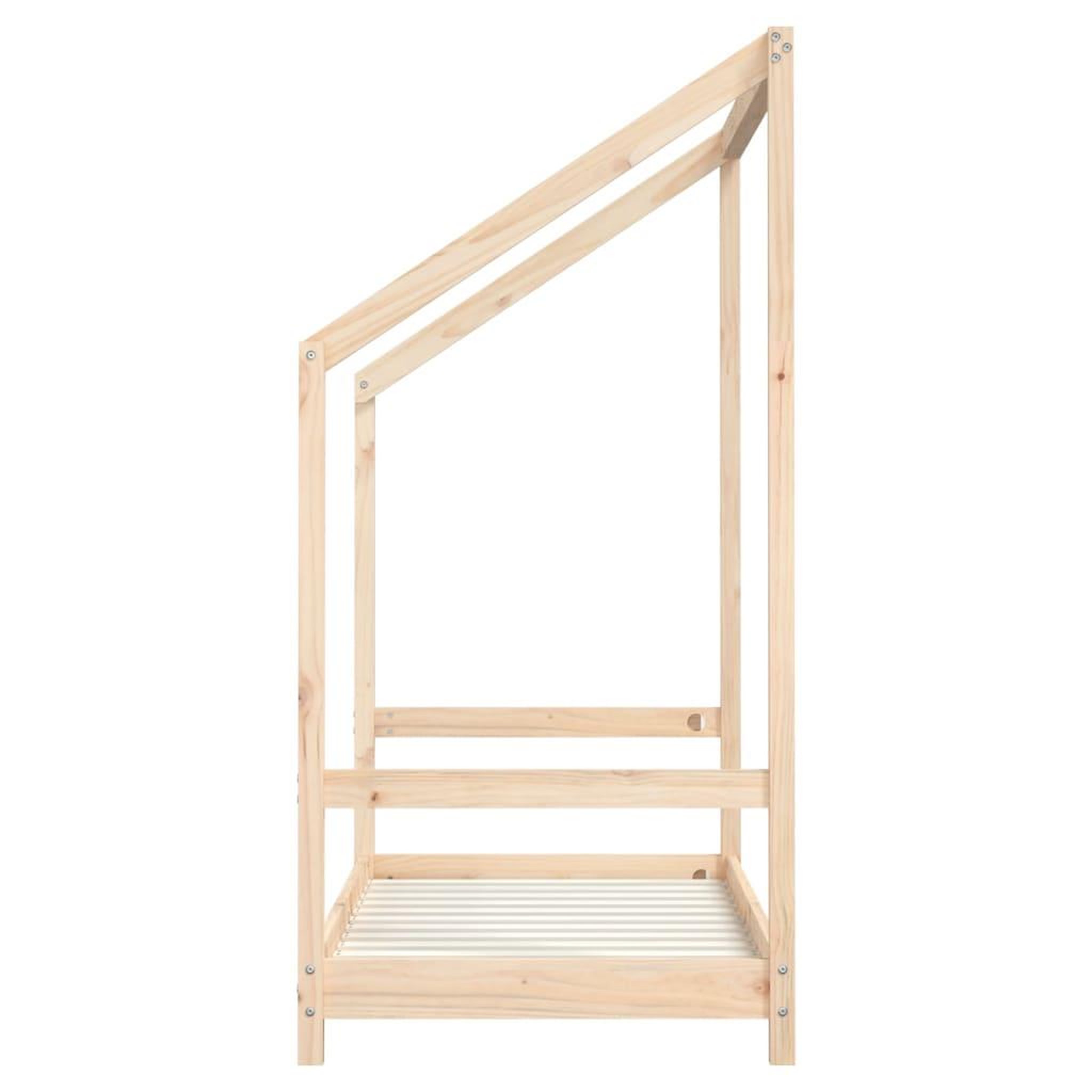 Voir la diapositive 5 : VIDAXL Cadre de lit pour enfant 70x140 cm bois de pin massif