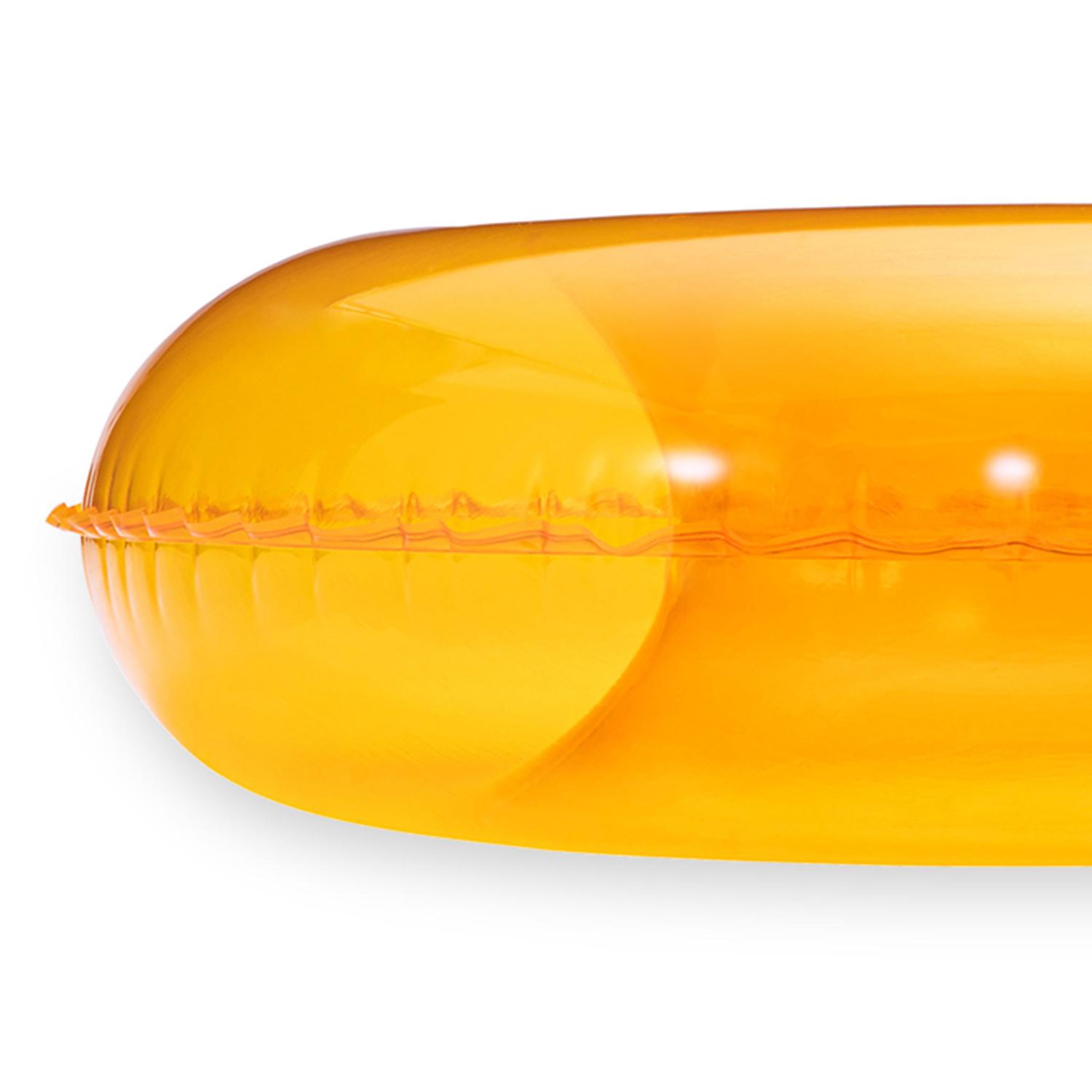 Voir la diapositive 2 : FUNSICLE Bouée Funsicle jaune pour piscine  66x18cm