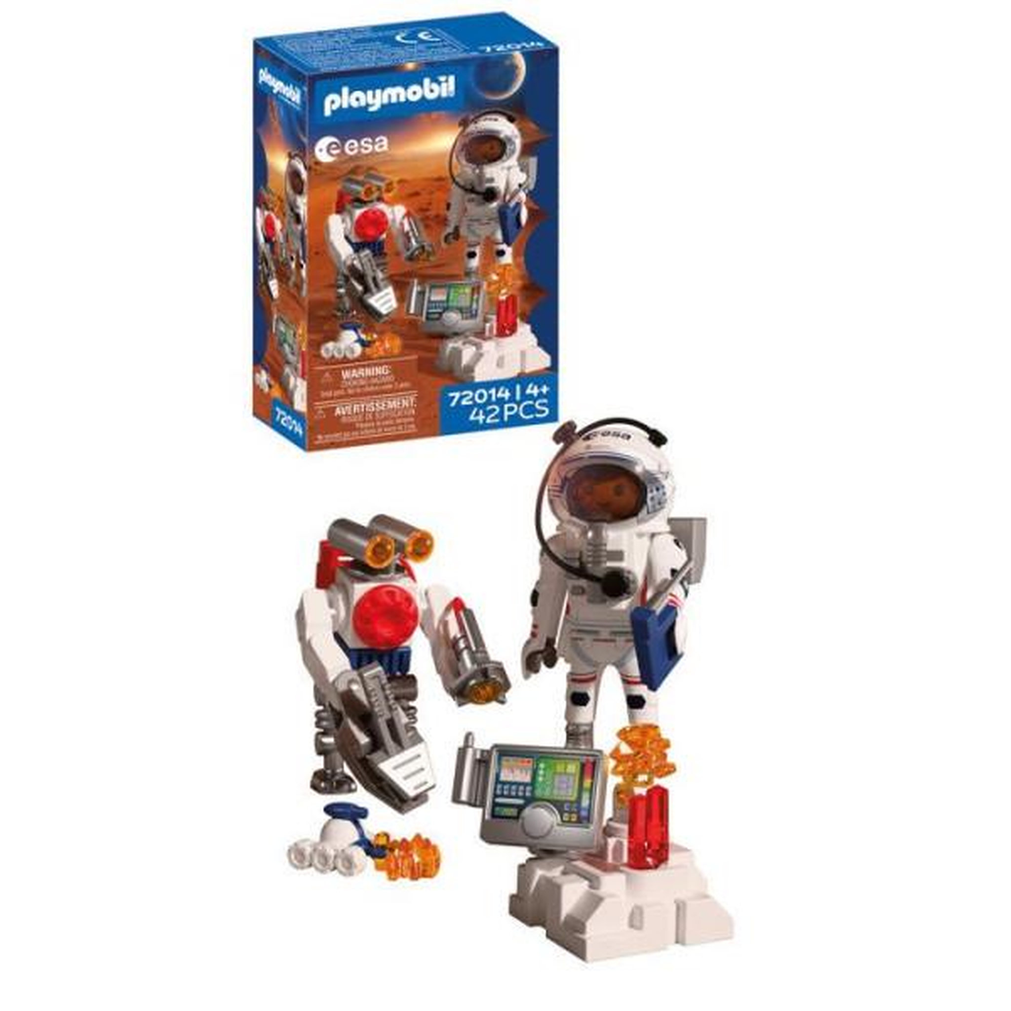 Voir la diapositive 4 : PLAYMOBIL Astronaute de l'ESA avec robot
