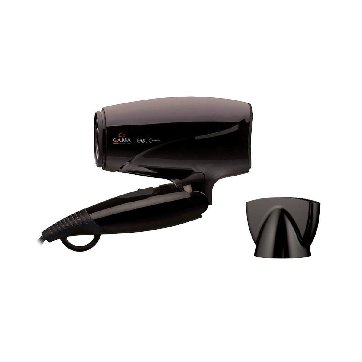 Gama GA.MA Eolic Travel sèche-cheveux 1600 W Noir
