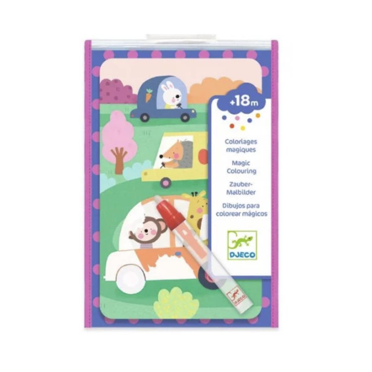 Djeco Coloriage magique - En Route