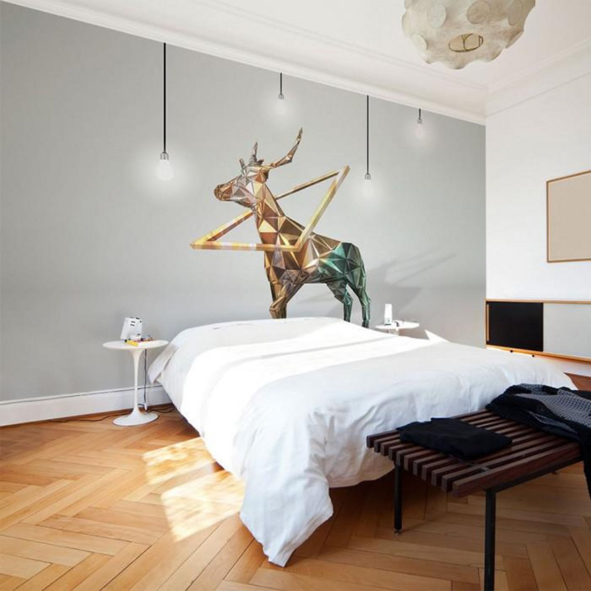 Paris Prix Papier Peint  Cerf 3D  270x450cm