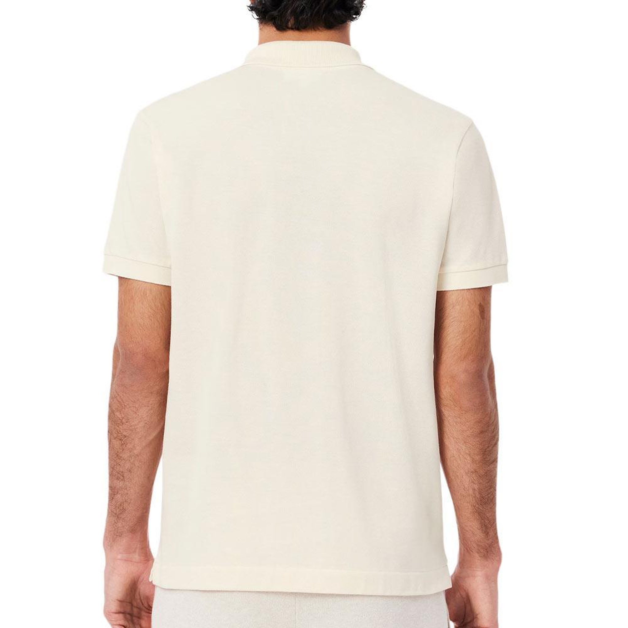 Voir la diapositive 2 : Lacoste Polo Écru Homme Lacoste  Slim Fit Petit