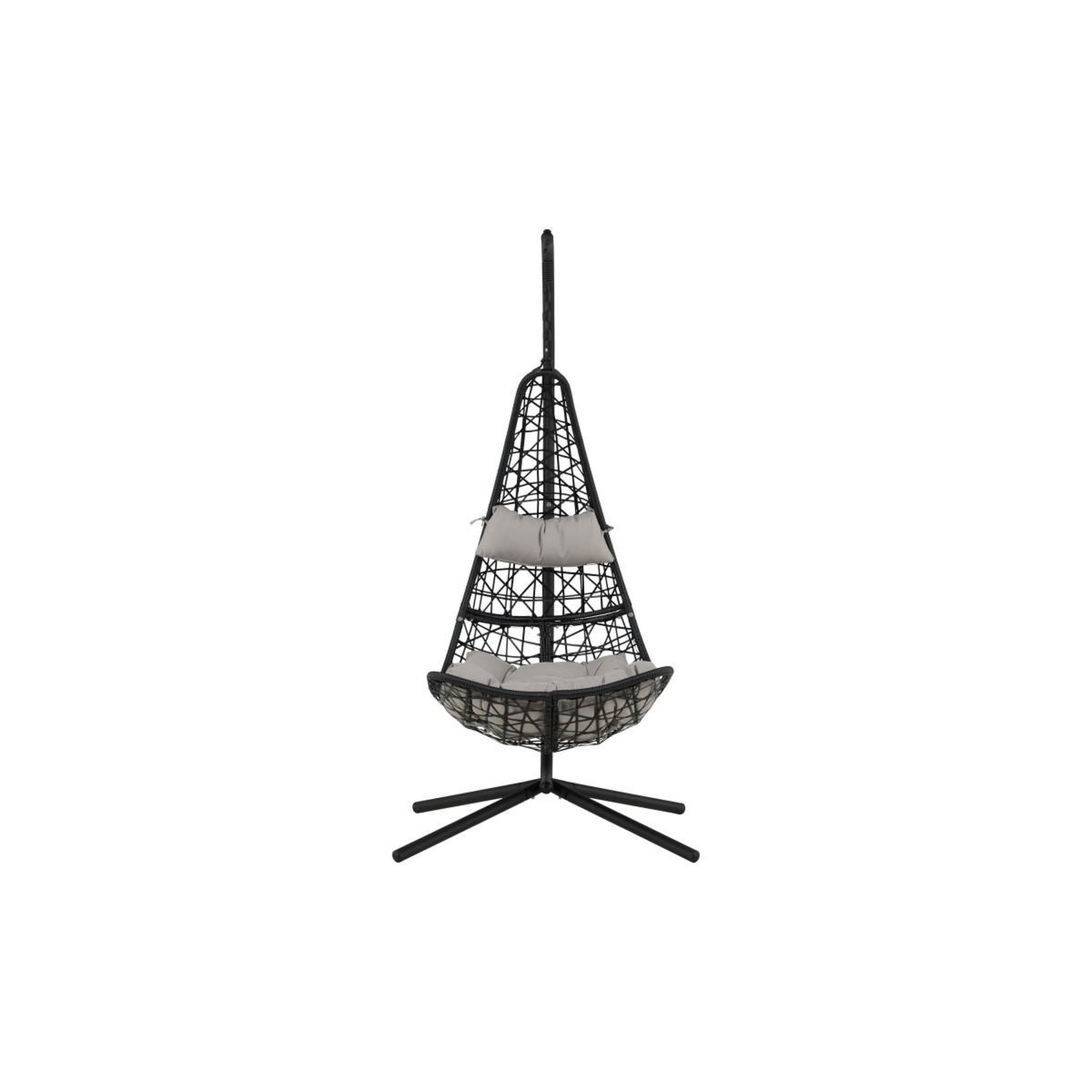Voir la diapositive 3 : Paris Prix Chaise suspendue  edinburgh  205cm noir