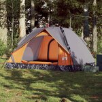 VIDAXL Tente de camping a dome 3 personnes liberation rapide