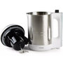 Voir la diapositive 2 : Domo Blender chauffant 1.6l 1000w inox/blanc - DO737BL