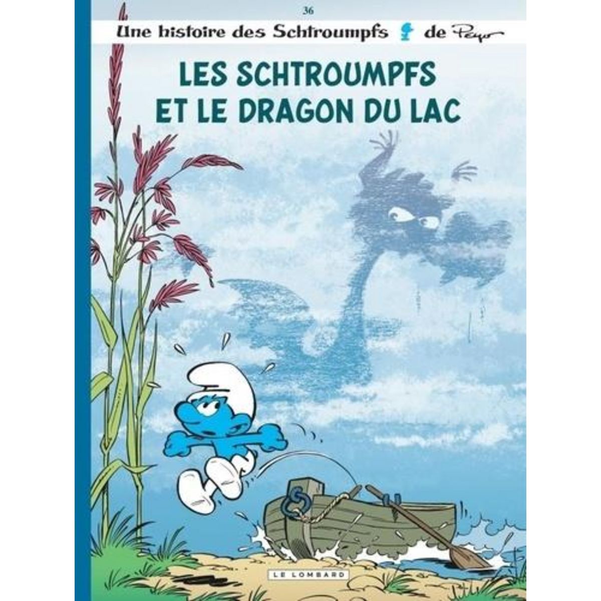 LES SCHTROUMPFS TOME 36 : LES SCHTROUMPFS ET LE DRAGON DU LAC, Jost Alain