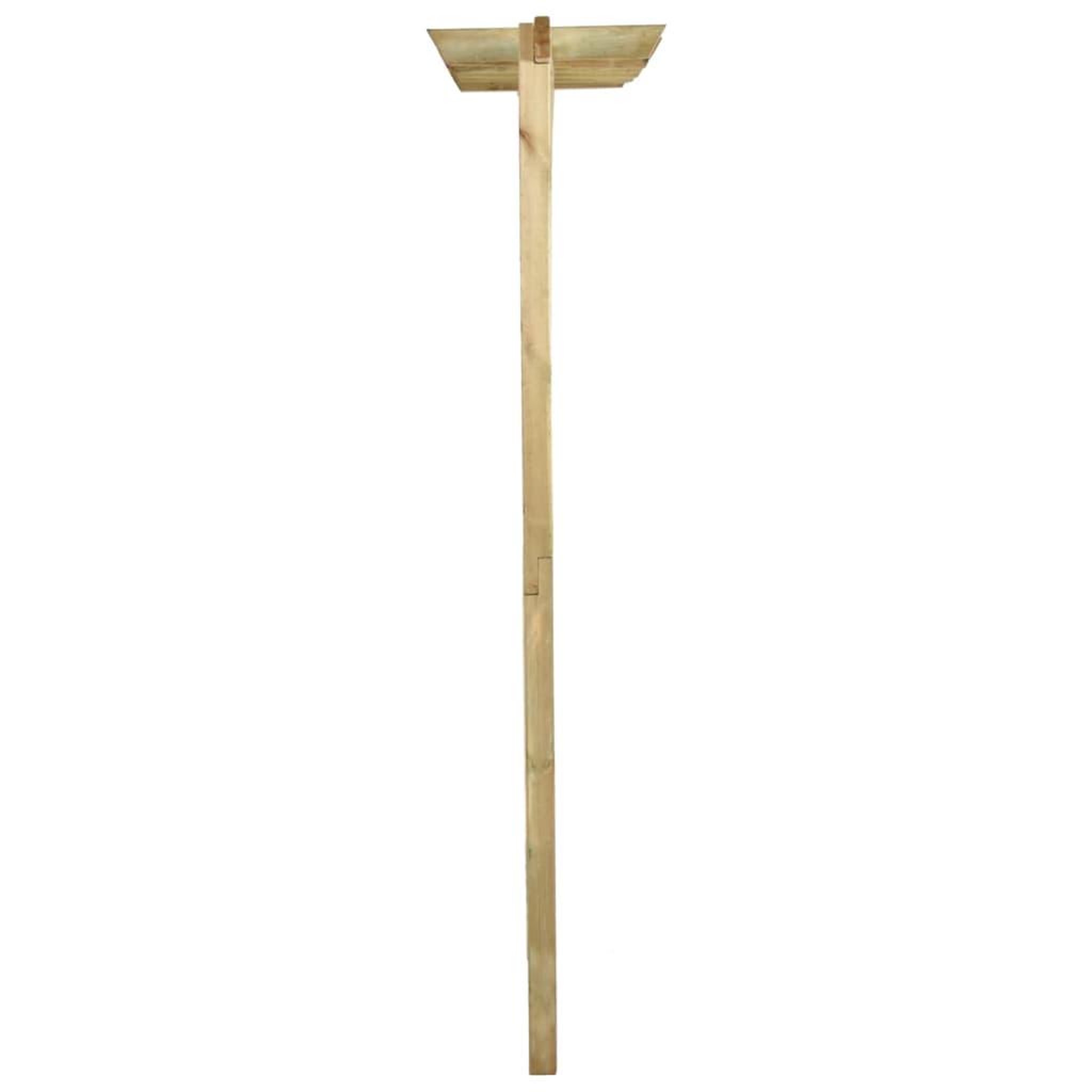 Voir la diapositive 5 : VIDAXL Cloture a treillis de jardin avec pergola 300x50x200 cm pin