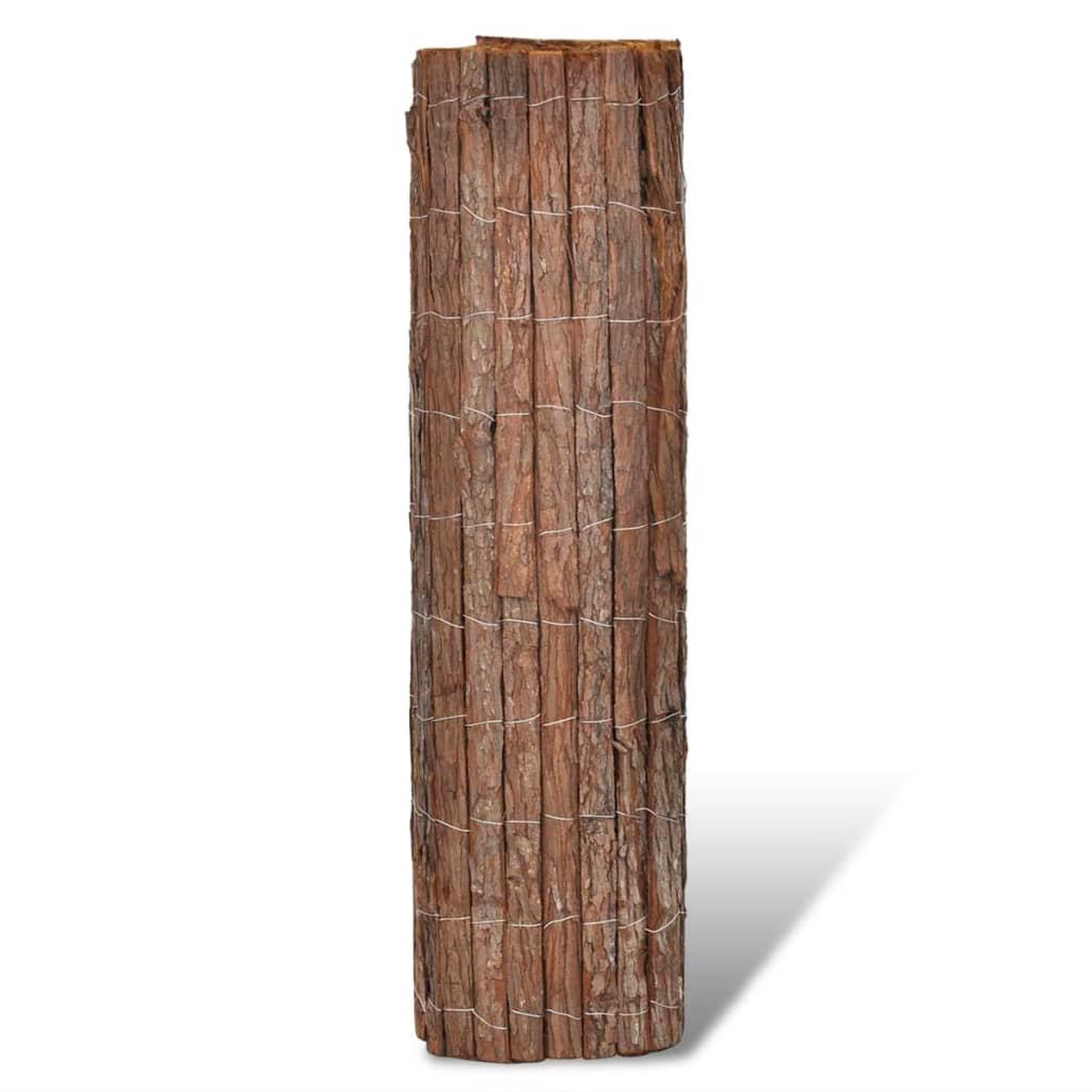 Voir la diapositive 2 : VIDAXL Cloture en ecorce 400 x 100 cm