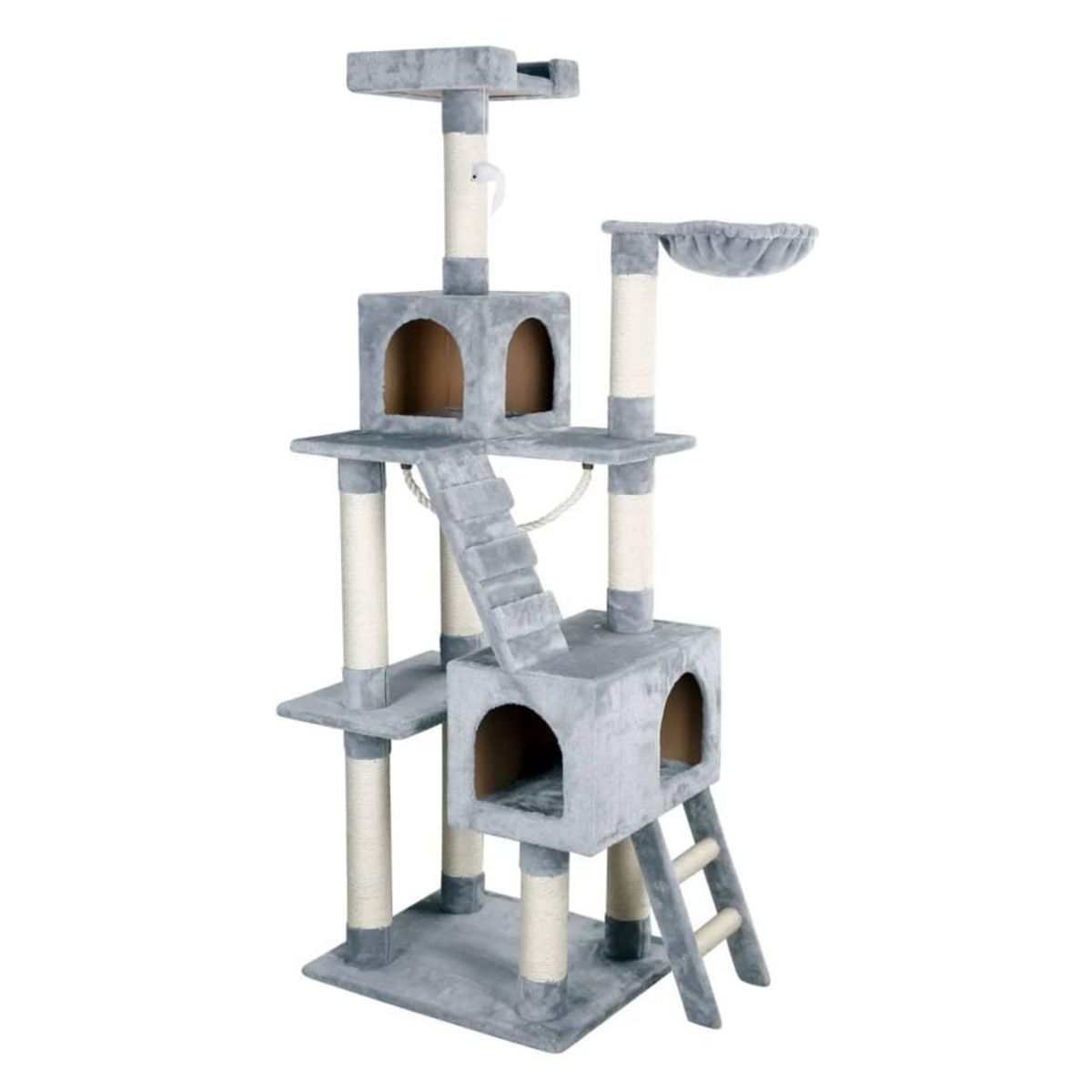 KERBL Kerbl Arbre a chat Square 178 cm Gris clair