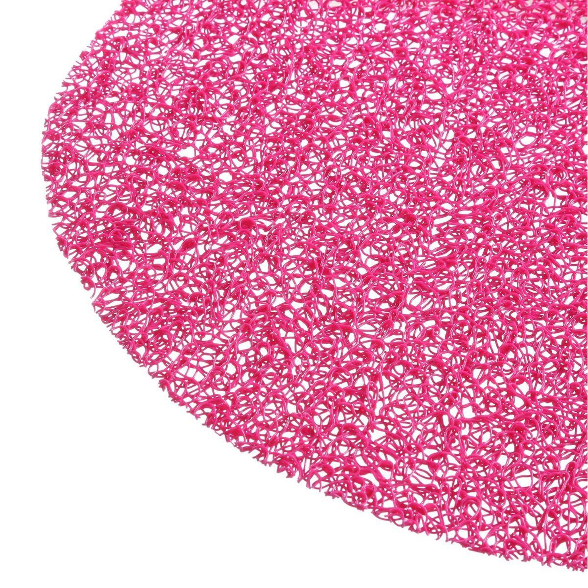 Voir la diapositive 2 : SECRET DE GOURMET Set de Table Ovale  Spaghetti  29x44cm Framboise