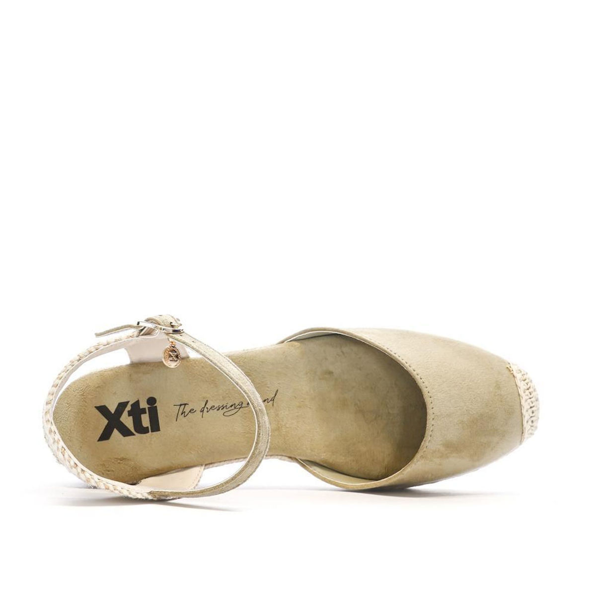 XTI Sandales Kaki Femme XTI 144104