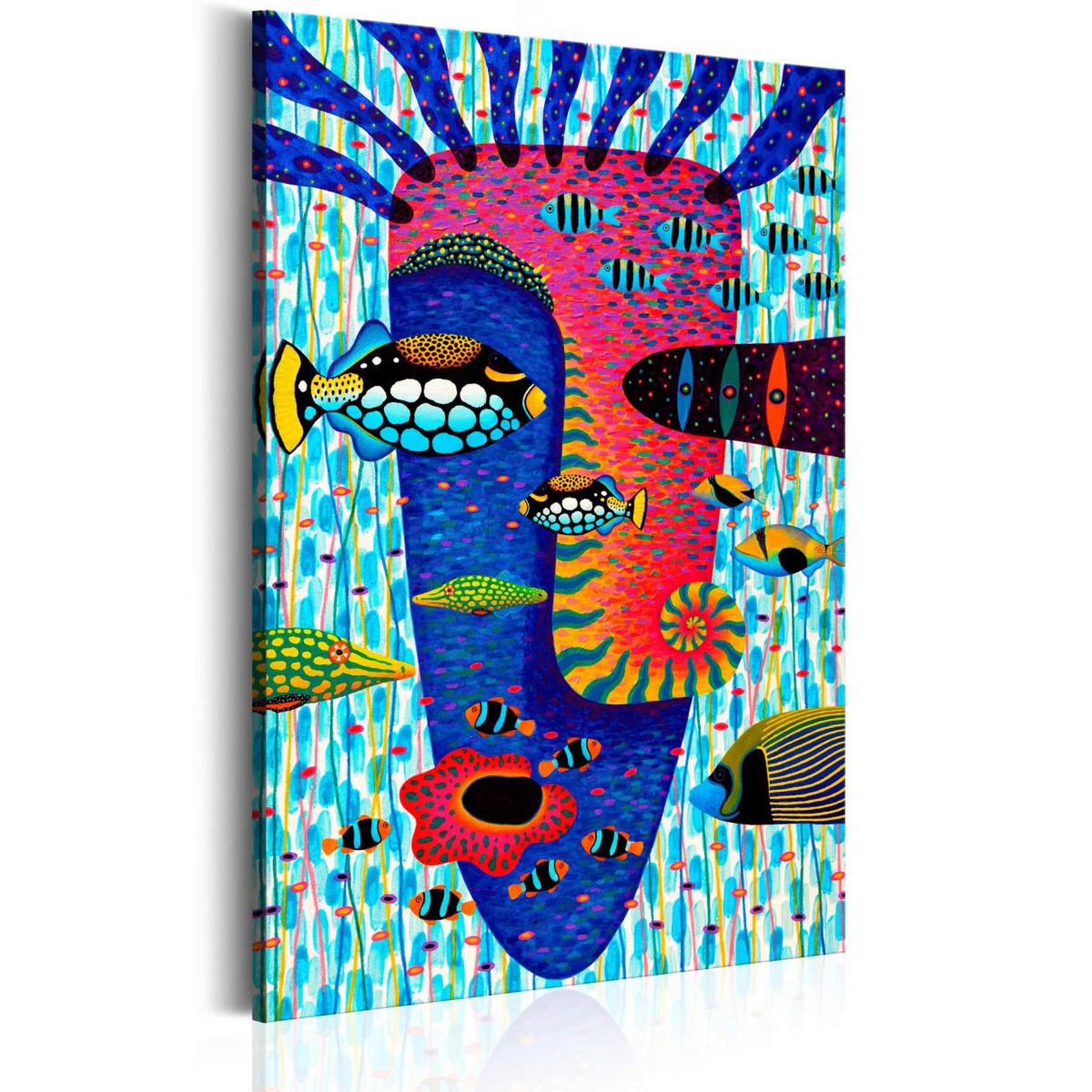 Paris Prix Tableau imprimé  underwater odyssey. Coloris disponibles : Multicolore
