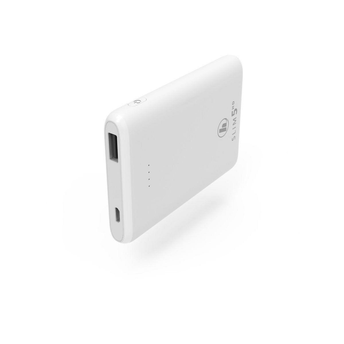 Hama Batterie externe 5000 mAh SLIM Blanc
