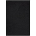 VIDAXL Paillasson Noir 80x120 cm