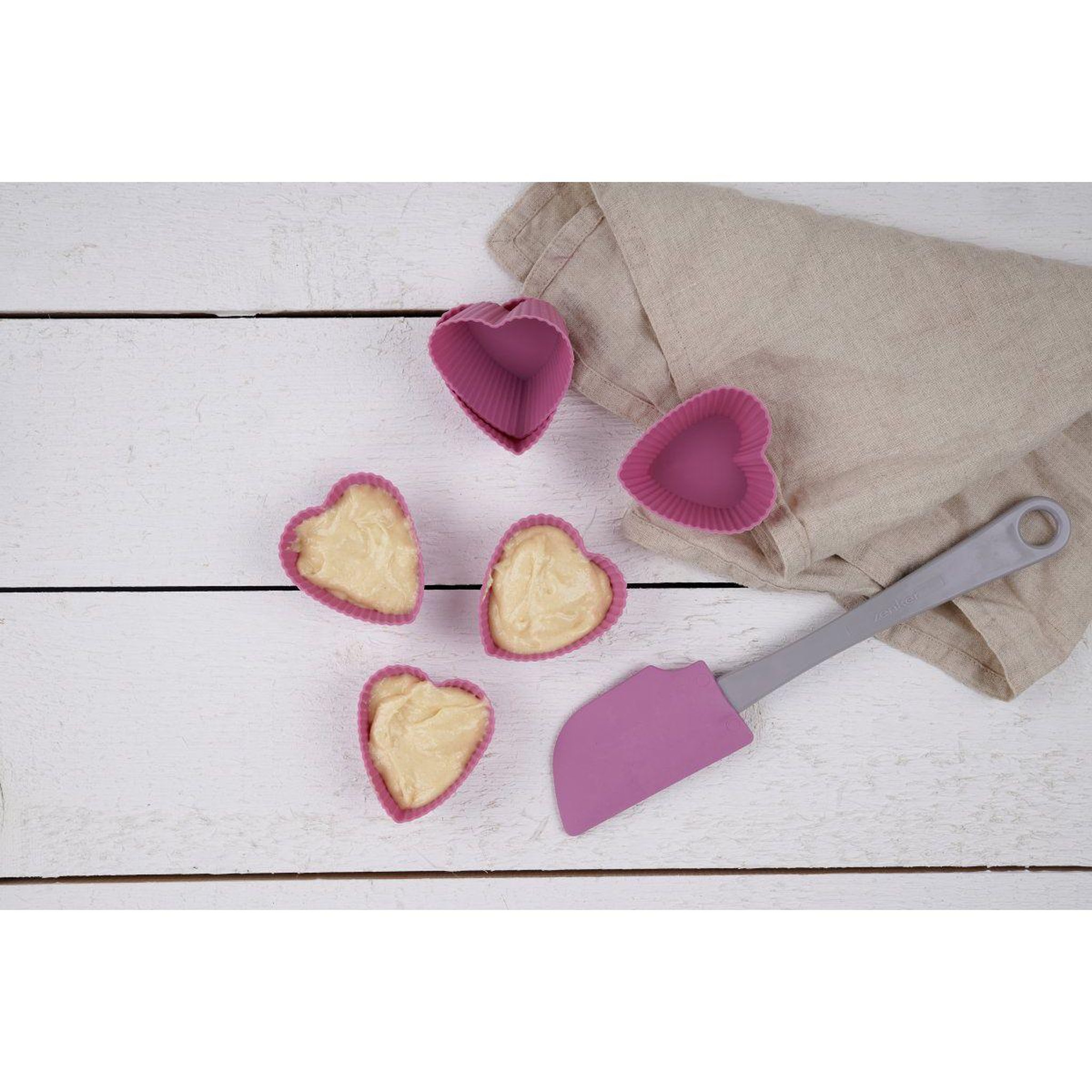 Voir la diapositive 5 : ZENKER Spatule de cuisine et de pâtisserie 25 cm zenker sweet sensation