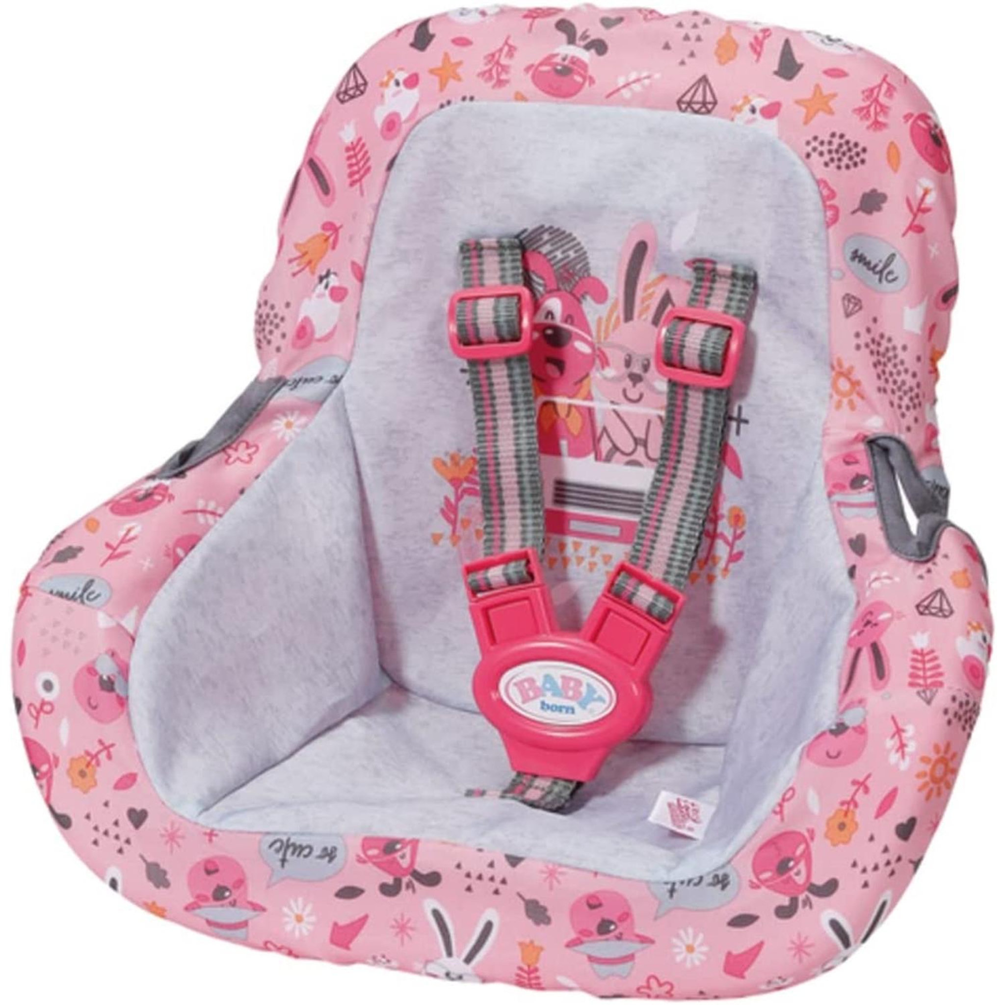 Zapf Creation Baby born Siège auto pour poupée 36 et 43 cm