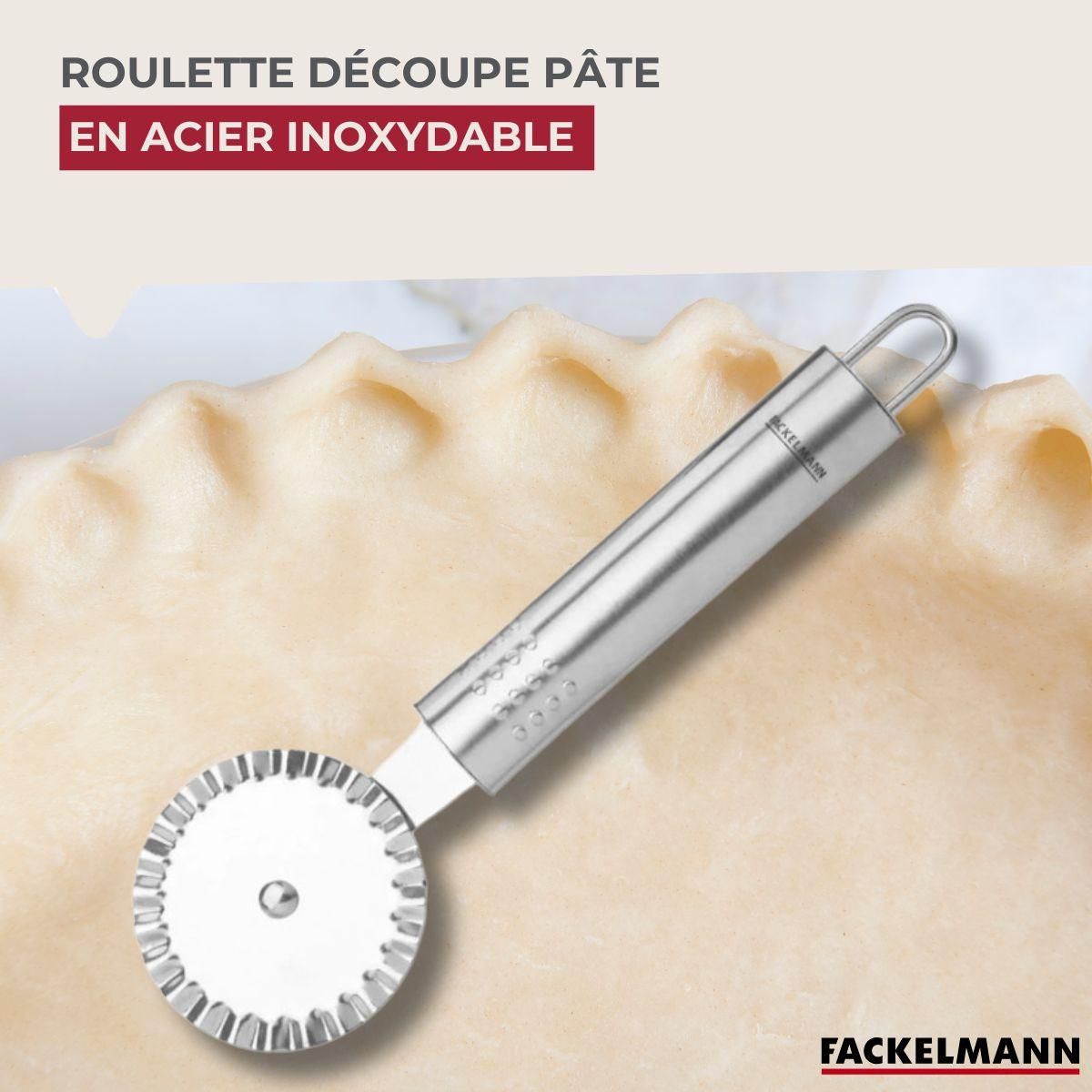 Fackelmann Roulette découpe pâte18 cm  Fackelmann Ovale limited edition