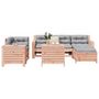 Voir la diapositive 1 : VIDAXL Salon de jardin 7 pcs bois massif sapin de douglas