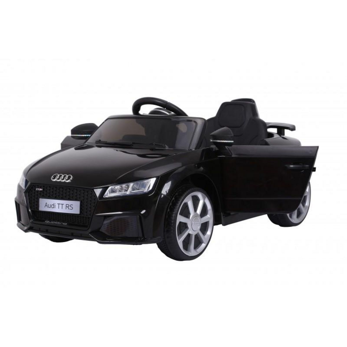 Audi Audi TT RS Voiture Electrique Enfant (2x25W) 103x62x44 cm - Marche av/ar, Phares, Musique, Ceinture et Télécommande parentale